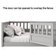 preview thumbnail 8 of 29, Twin Size Wood Floor Bed with Barrier Door