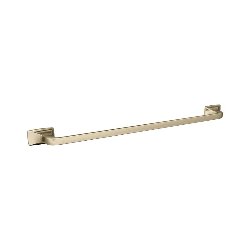 Amerock Highland Ridge Towel Bar - 24" Center to Center - Golden Champagne