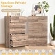 preview thumbnail 36 of 62, 6-Drawer Large Dresser For Bedroom And Chest Of Drawers With Sturdy Construction Wood Storage Organizer For Closet