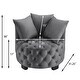 preview thumbnail 5 of 9, Contemporary Upholstered Tufted Leisure Chair Accent Chair