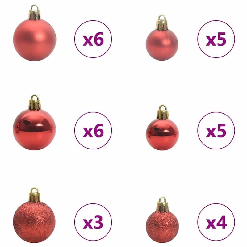 vidaXL Artificial Christmas Tree Green PVC