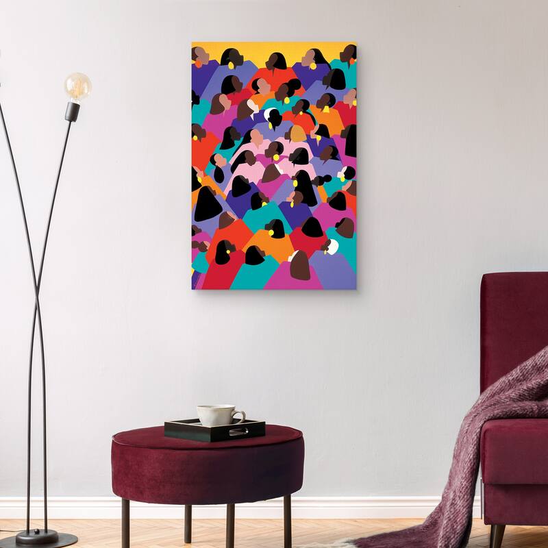 Circle of Promise by Synthia SAINT JAMES Canvas Art Print