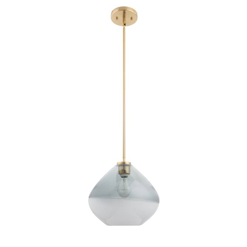 Brio Lighting Phoebe Glass Mini Pendant Light - Gold