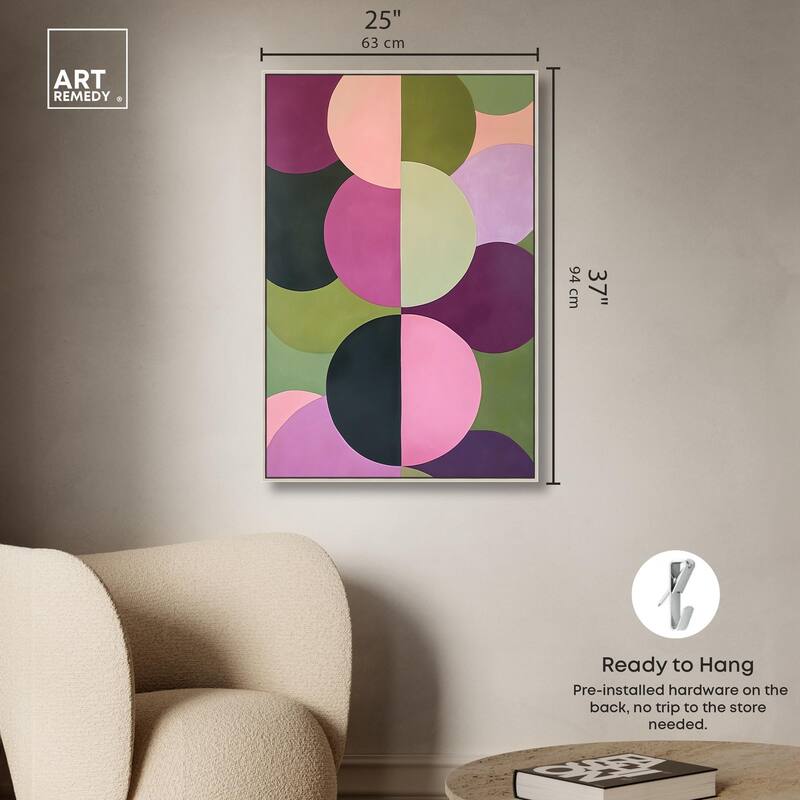 Purpurea I Canvas by Art Remedy