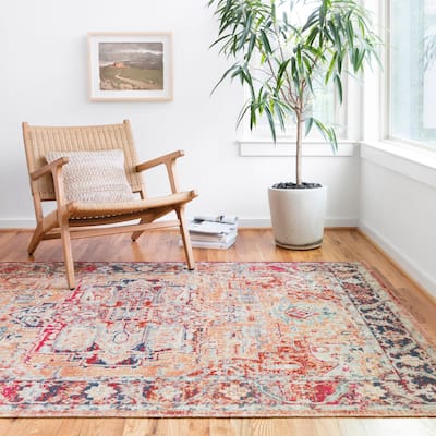 Alexander Home Katherine Vintage Medallion Area Rug