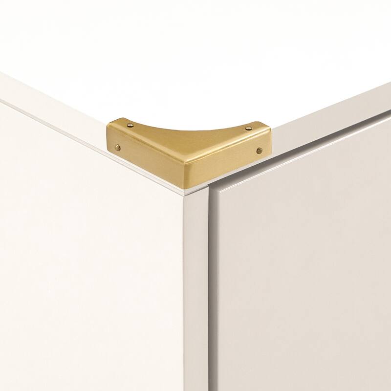 Kedric Gold Accent Campaign Dresser by iNSPIRE Q Junior