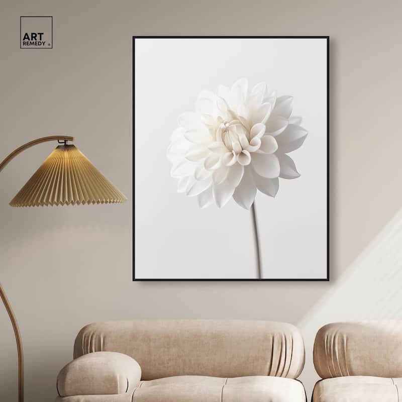 Pristine Blossom I Canvas by Art Remedy