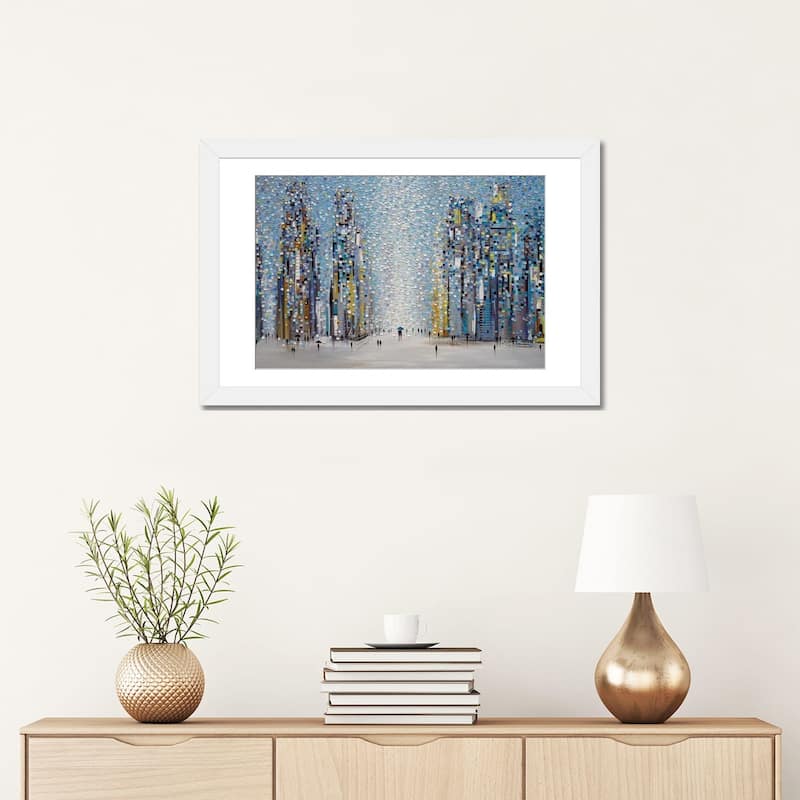 iCanvas "Sunny Cityscape" by Ekaterina Ermilkina