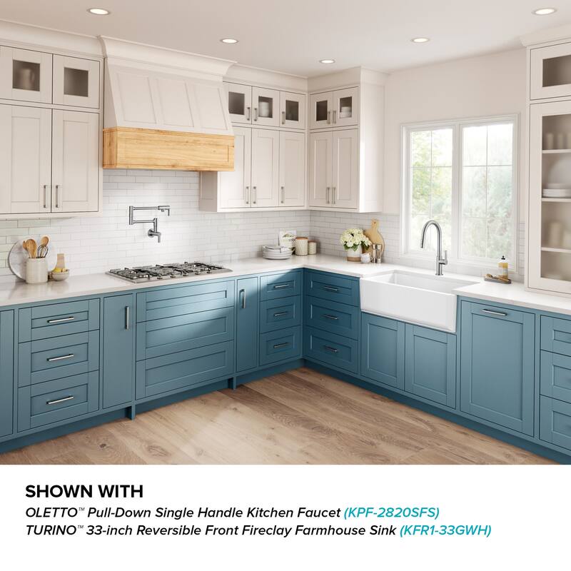 Kraus KPF-5001 Oletto 4 GPM Wall Mounted Single Hole Pot Filler