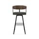 preview thumbnail 15 of 37, Amisco Quinton Swivel Counter and Bar Stool