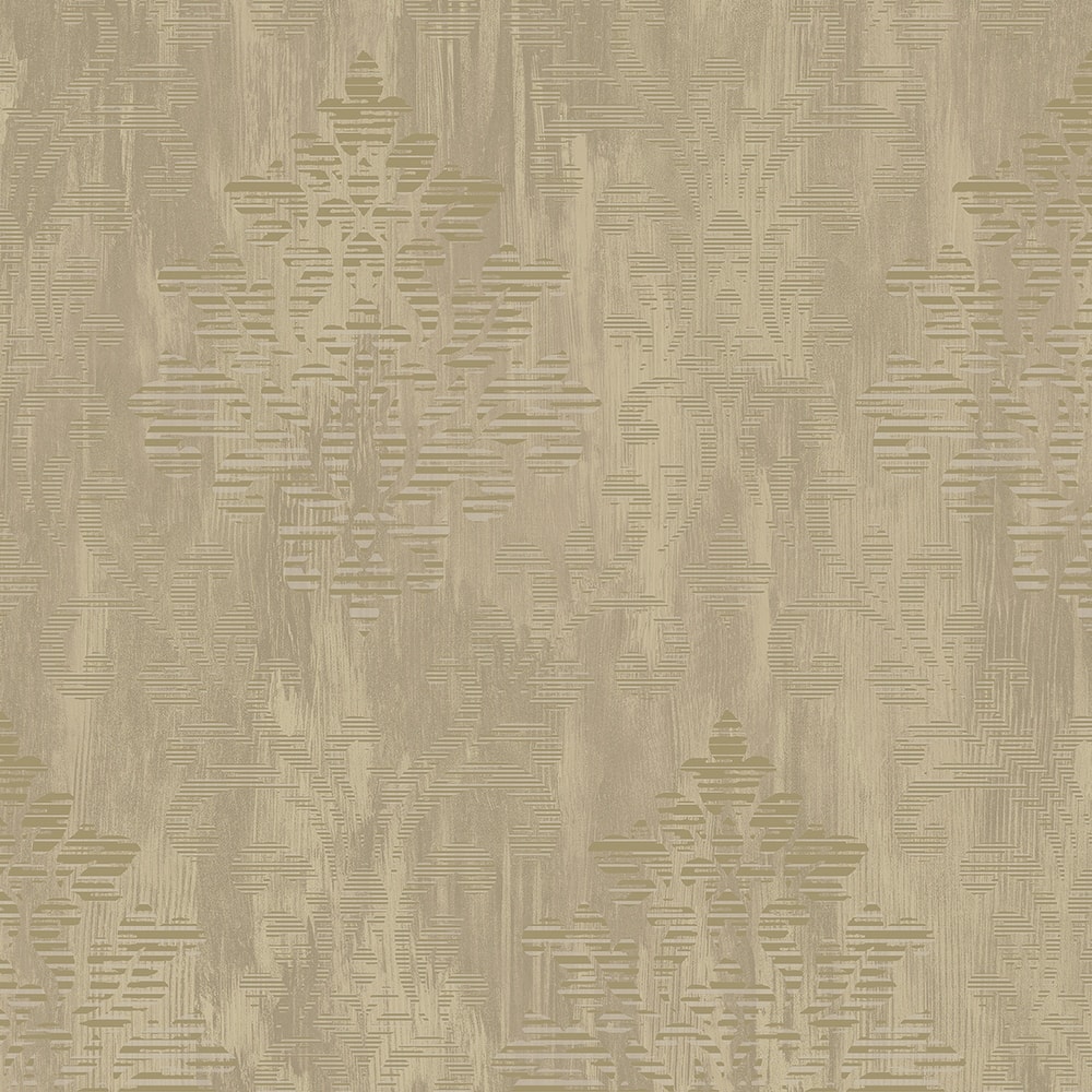 Galerie Wallcoverings Metallic FX Modern Damask Non-woven Metallic Finish Wallpaper Roll