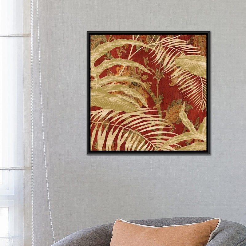 iCanvas "Tropical Garden II" by Chris Donovan Framed Canvas Print