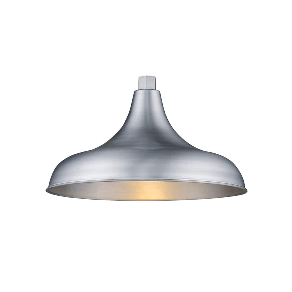 Millennium Lighting RMWHS14 R Series Convertible 1 Light 14" Wide Outdoor Warehouse Shade -