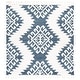 preview thumbnail 134 of 136, SAFAVIEH Moroccan Tassel Shag Iulieana Boho Tribal 2-inch Thick Rug 6'7" Square - Blue/Ivory - Square