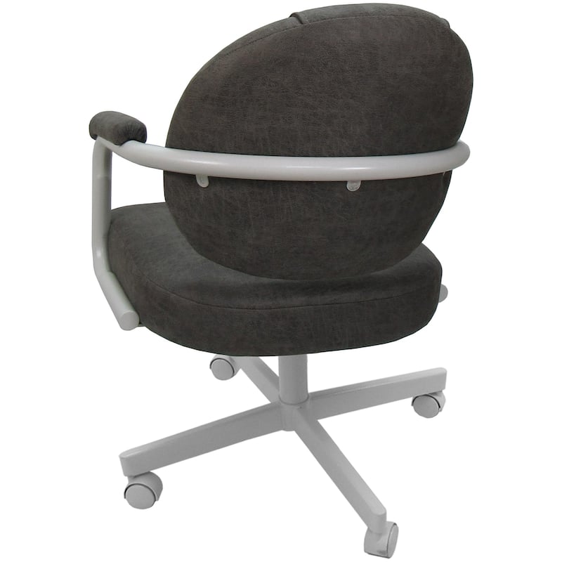 Swivel Tilt Kitchen Chair with Wheels M-70 Casters - N/A