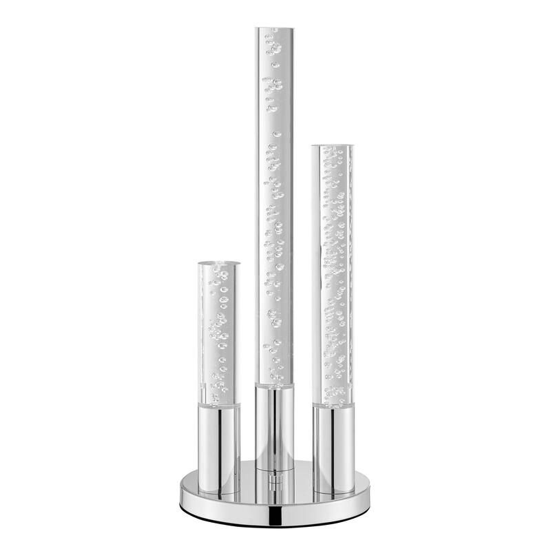 Crystal Cylinders LED Table Lamp