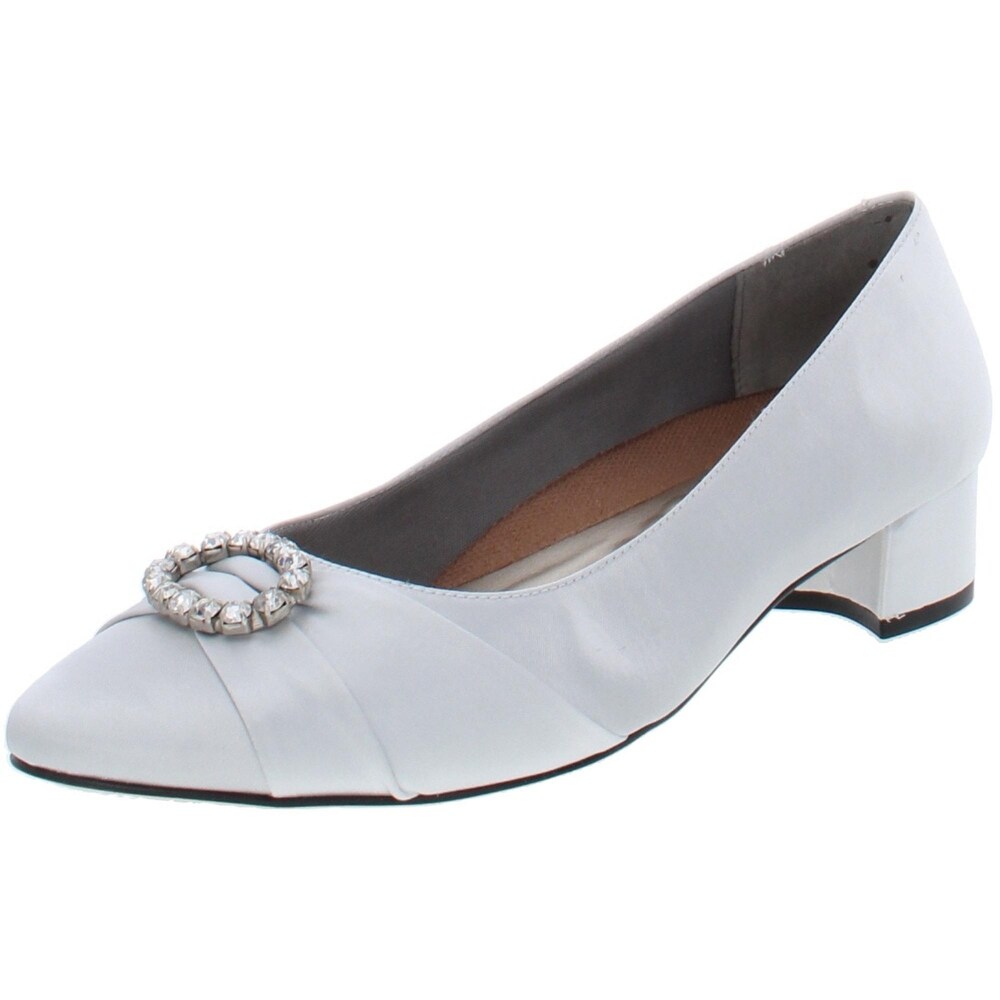 silver sandals low heel wide width