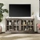 preview thumbnail 2 of 38, Middlebrook 58-inch Rustic 4-Door TV Console Grey Wash