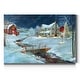 preview thumbnail 1 of 8, Christmas on the Farm-Premium Gallery Wrapped Canvas - Ready to Hang
