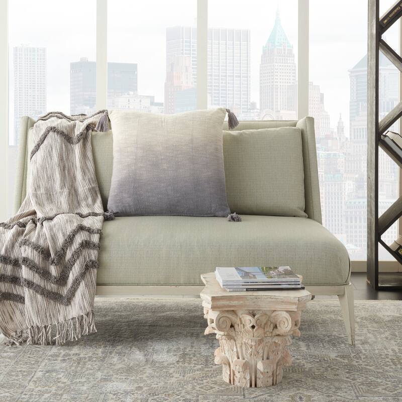 Mina Victory Life Styles Ombre Throw Pillow, (14" x 30")