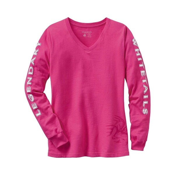 Legendary Whitetails Ladies Cotton Non-Typical Long Sleeve T-Shirt