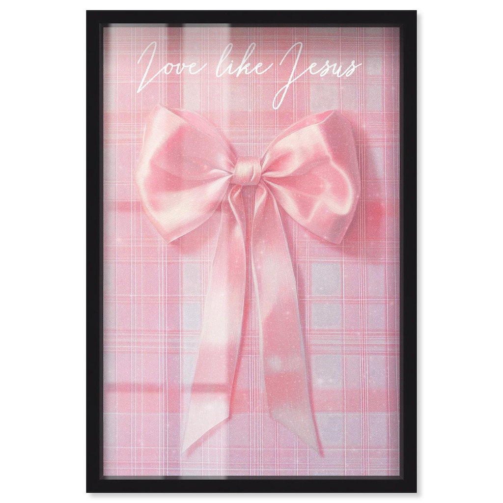 Love Like Jesus Bow Shadowbox by Art Remedy