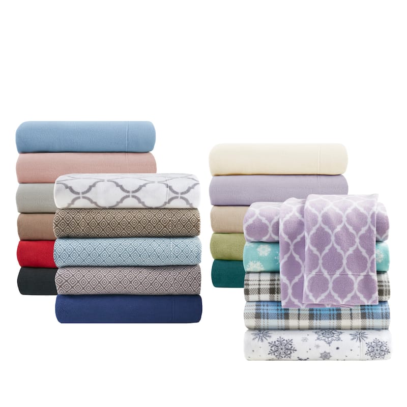 Madison Park Micro Fleece Bed Sheet Set