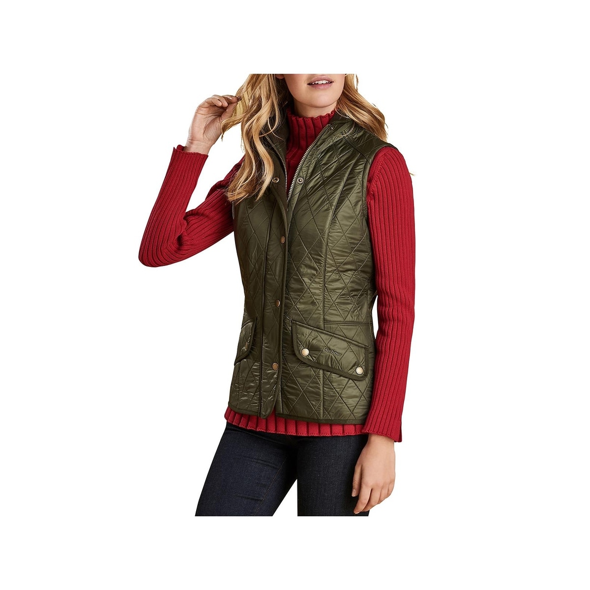barbour cavalry vest