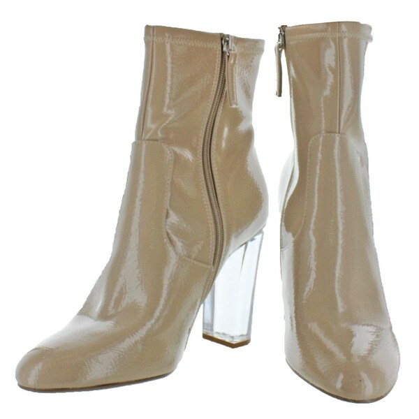 steve madden clear booties