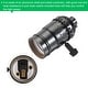 4pcs E26/E27 Lamp Socket 1/8IP Thread Screw Bulb Holder with Turn Knob ...