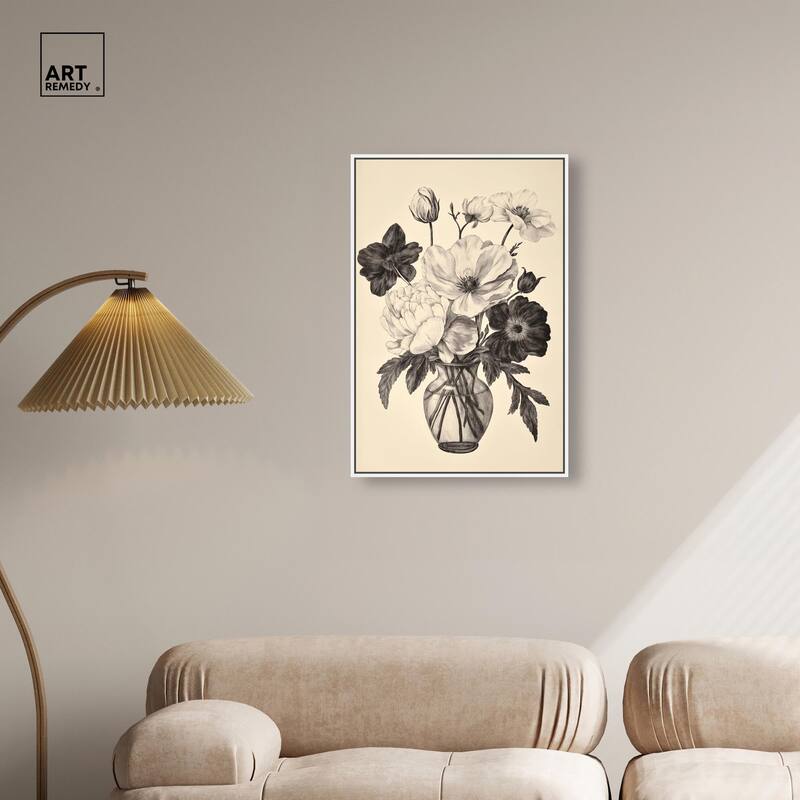 Antique Aria Canvas by Art Remedy