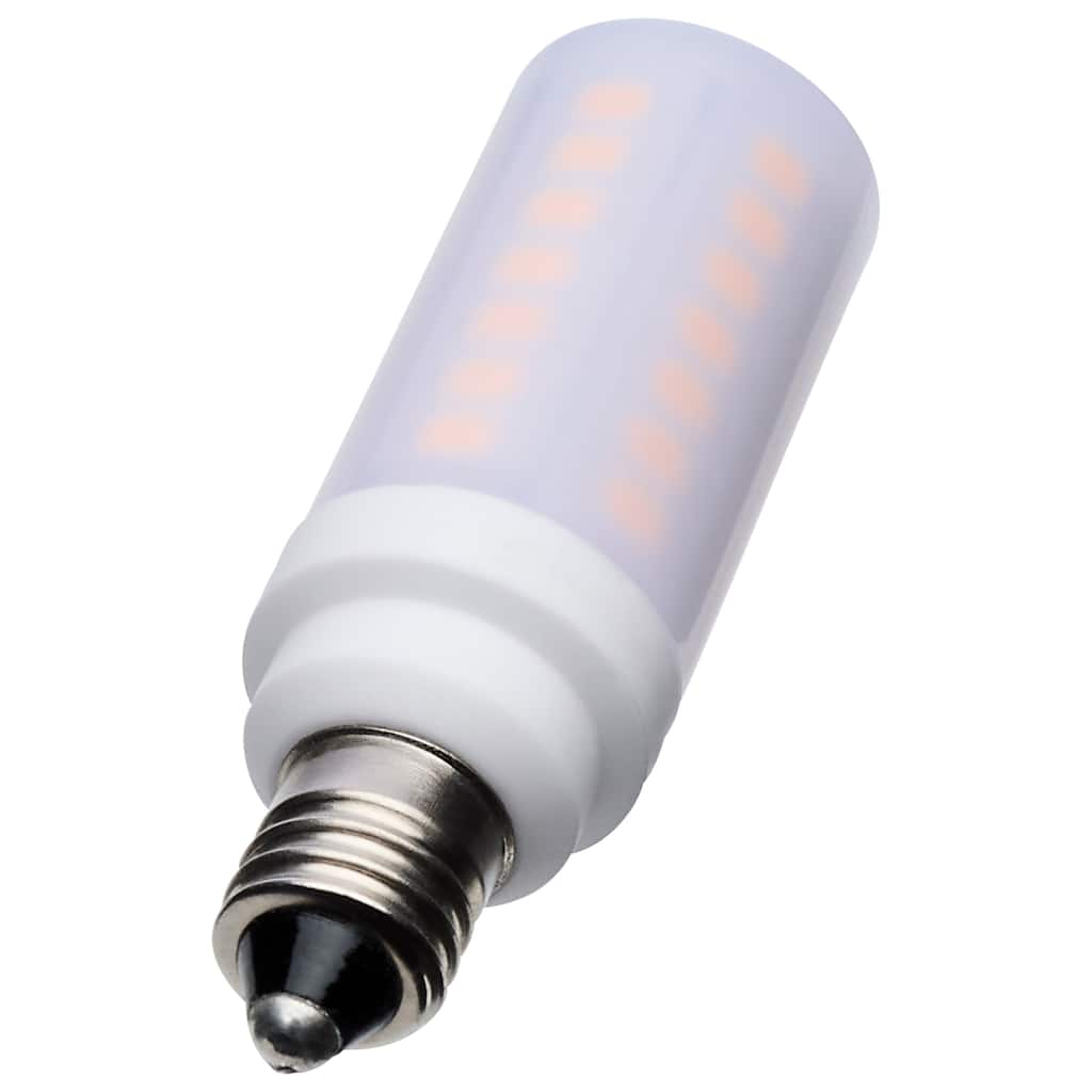 5 Watt T6 LED Frost Finish E11 Base 3000K 120 Volt