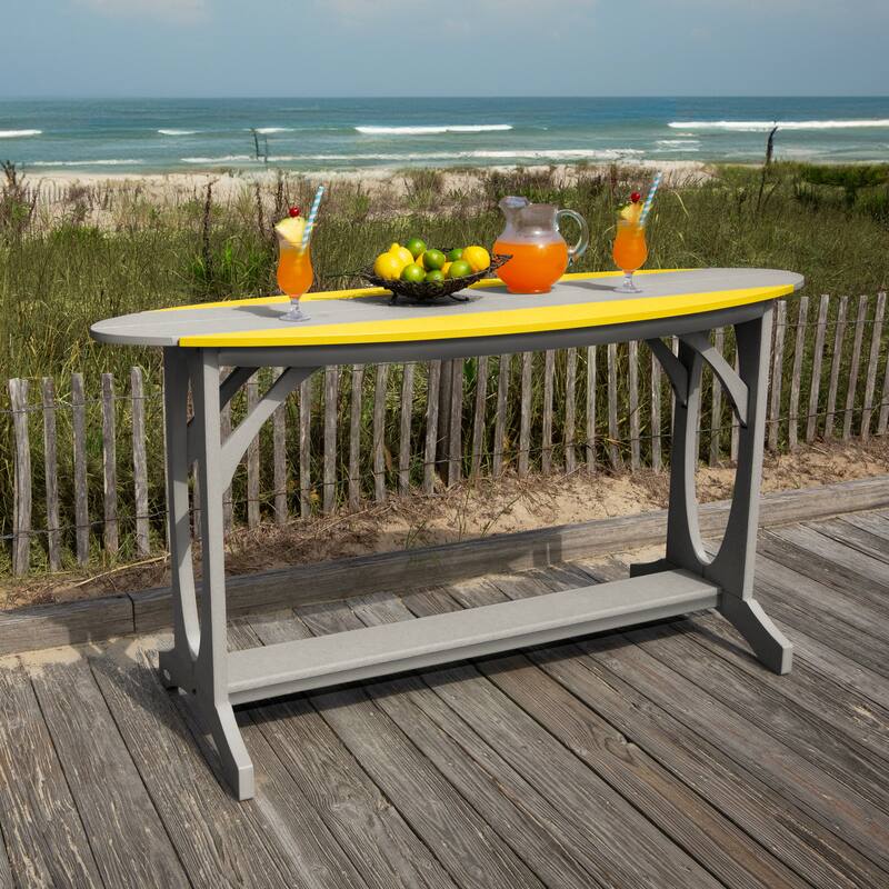 Shoreline Surfboard 3-Piece Bar Height Balcony Set
