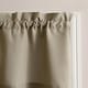preview thumbnail 30 of 66, No. 918 Martine Microfiber Semi-Sheer Rod Pocket Kitchen Curtain Valance and Tiers Set