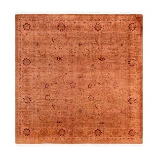 Overdyed One-of-a-Kind Hand-Knotted Area Rug - Pink - 6' 2