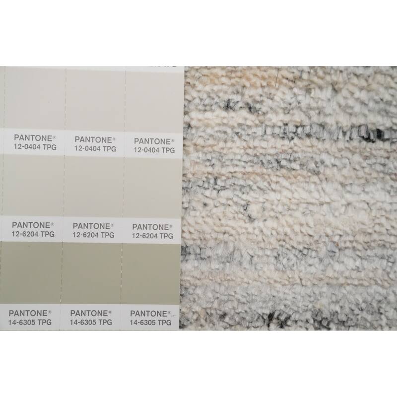 Hand Knotted Oriental Viscose Silk Carpet Tribal Animal Pictorial Multi-Colored Gabbeh Area Rug - 11' 11'' X 9' 0''