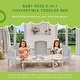 preview thumbnail 14 of 19, Sweetpea Baby Rose 3-in-1 Convertible Toddler Bed