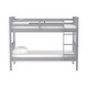 preview thumbnail 16 of 26, Walker Edison Como Solid Wood Mission Twin Convertible Bunk Bed