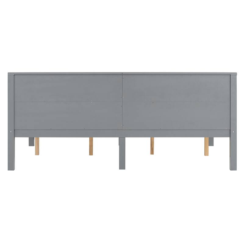 Twin/Full Size Daybed with Solid Wood Frame and Storage - Versatile Sofa and Bed for Small Spaces
