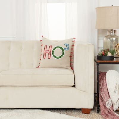 Rizzy Home Ho Cubed Throw Pillow