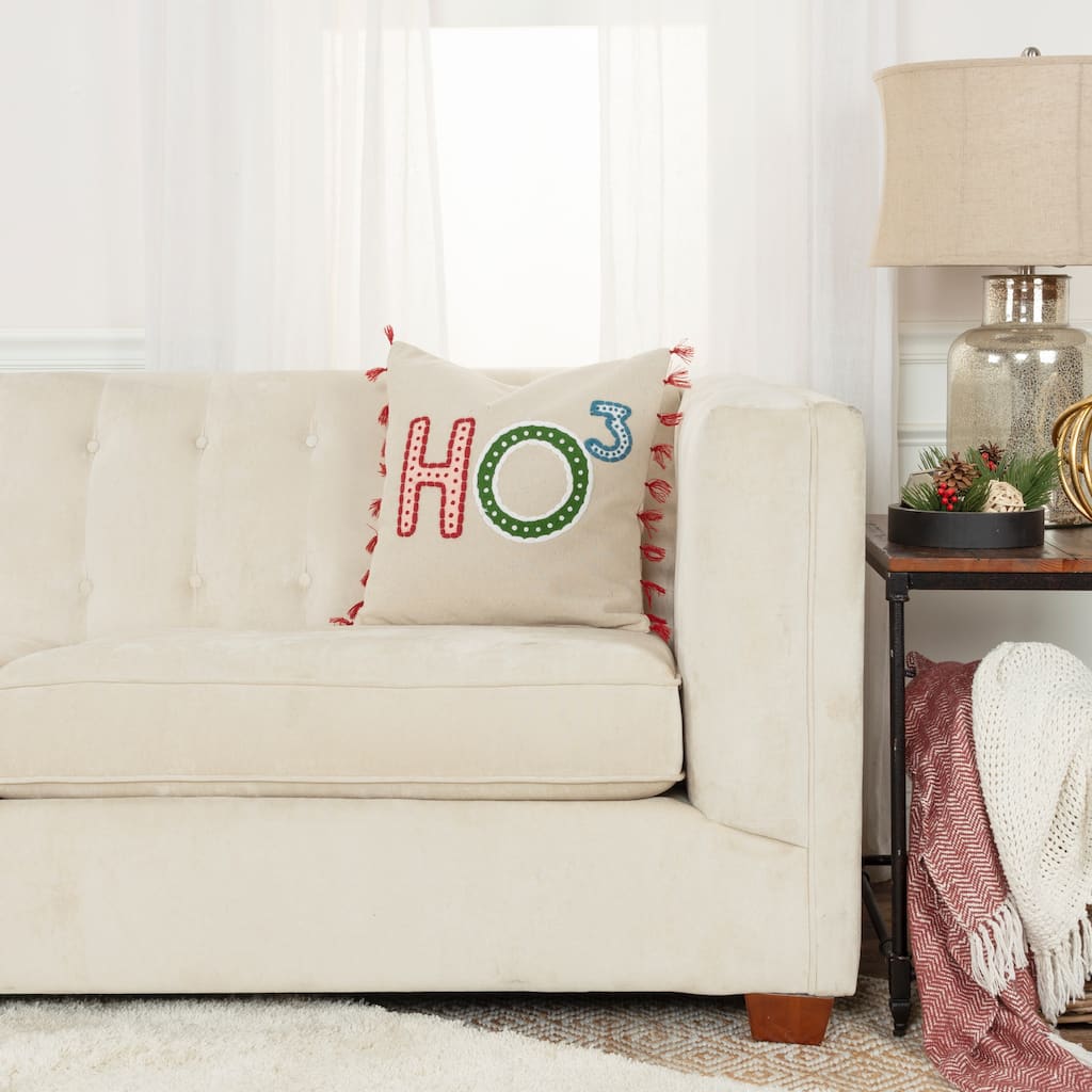 Rizzy Home Ho Cubed Throw Pillow