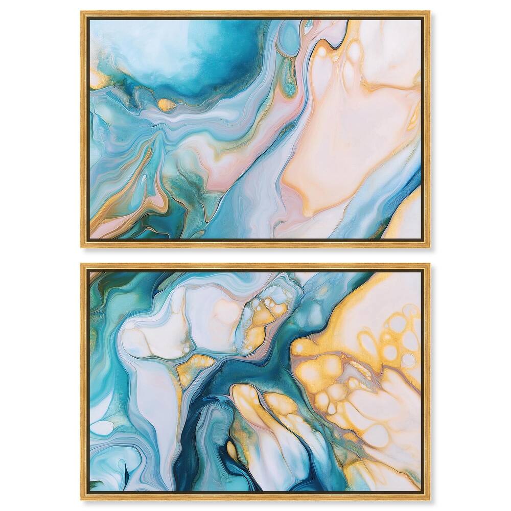 Visions Pastel III Canvas Set of 2 by Art Remedy