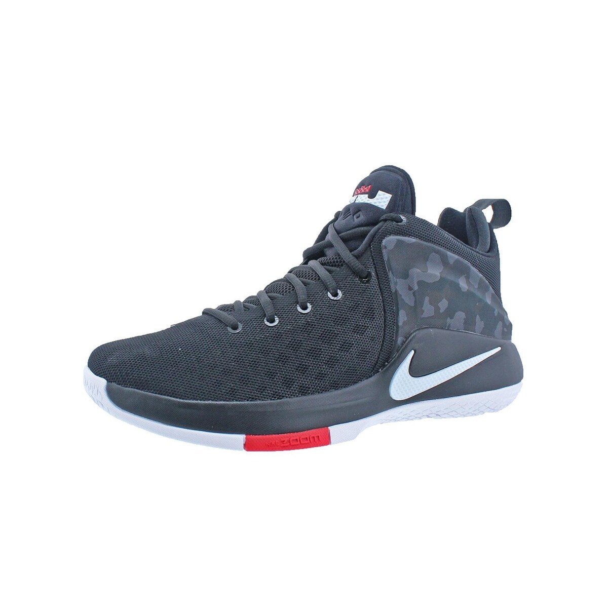 Shop Nike Mens Zoom Witness By Lebron James Basketball Shoes Lightweight Mid Top Overstock 22311432