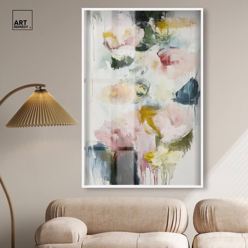 Dripping Colors I Shadowbox by Art Remedy