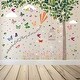 preview thumbnail 3 of 3, Walplus Butterflies Bird Tree Kit Children Wall Sticker Nursery Decor