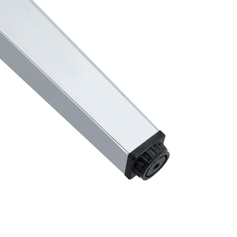 Kitchen Dining Chairs Set of 4 Upholstered Armless Side Chairs Modern PU Leather Lounge Chair with Backrest for Dining Room