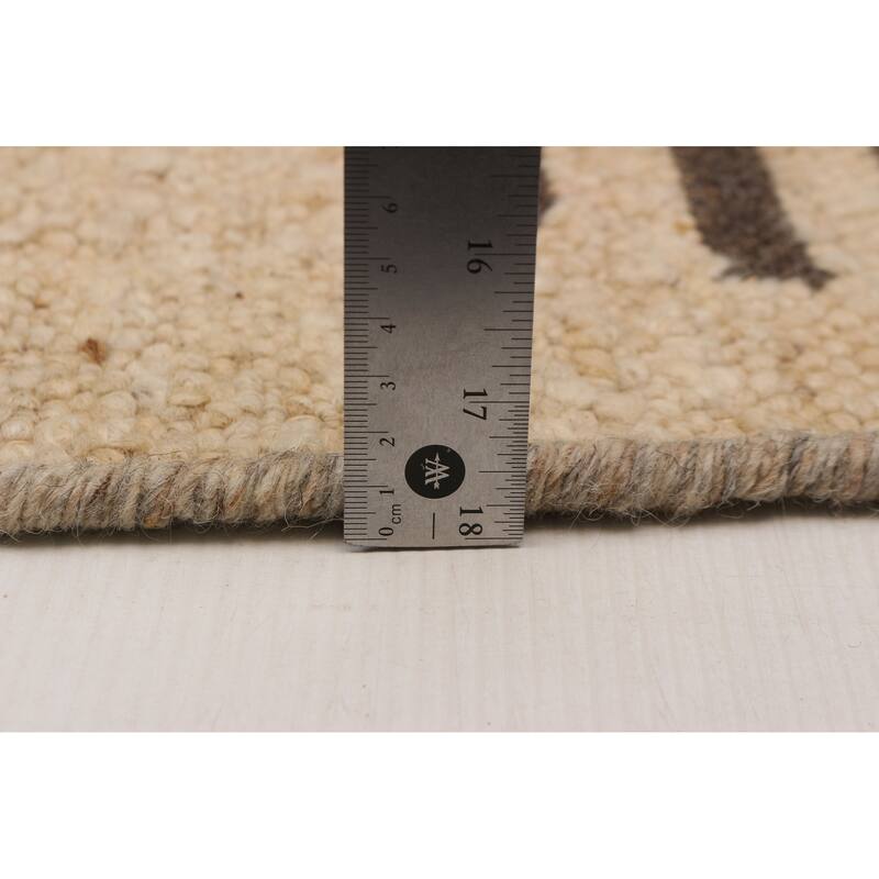 Marrakech Beige Kilim 5'2" x 7'6" - 5'2 x 7'6