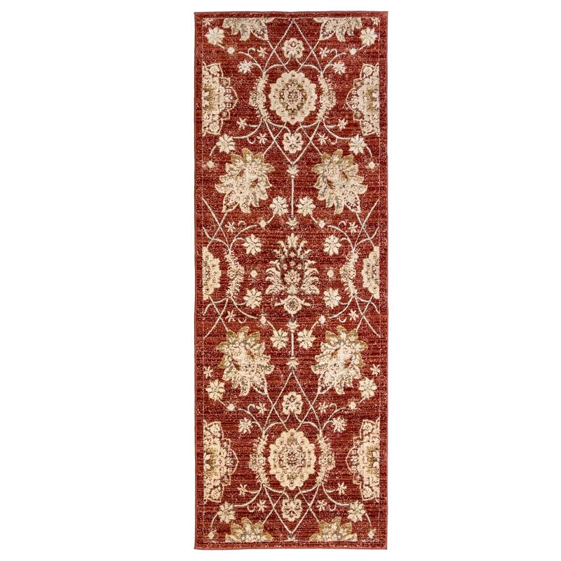 Gertmenian Hurston 3PC Traditional Medallion Area Rug Set, 2x7, 5x7, and 8x10 - 3PC Set