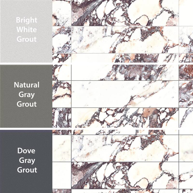 Merola Tile Touche Rubis 2-7/8" x 11-3/4" Porcelain Floor and Wall Tile