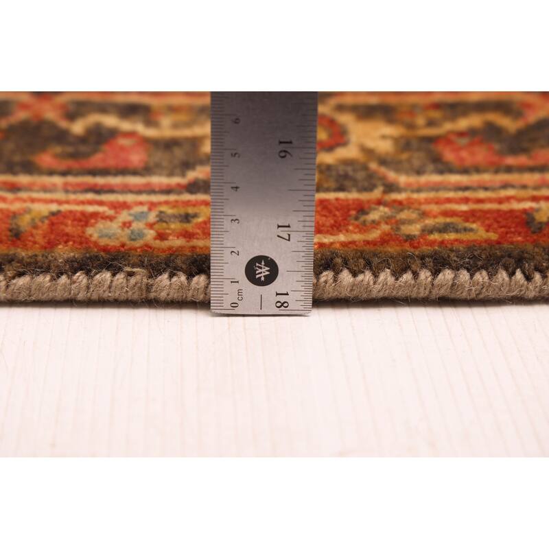 ECARPETGALLERY Hand-knotted Jules Sultane Red Wool Rug - 4'0 x 6'2